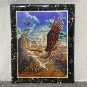 1995 Dufex Foil Print Soaring Eagle Canyon Spirit
